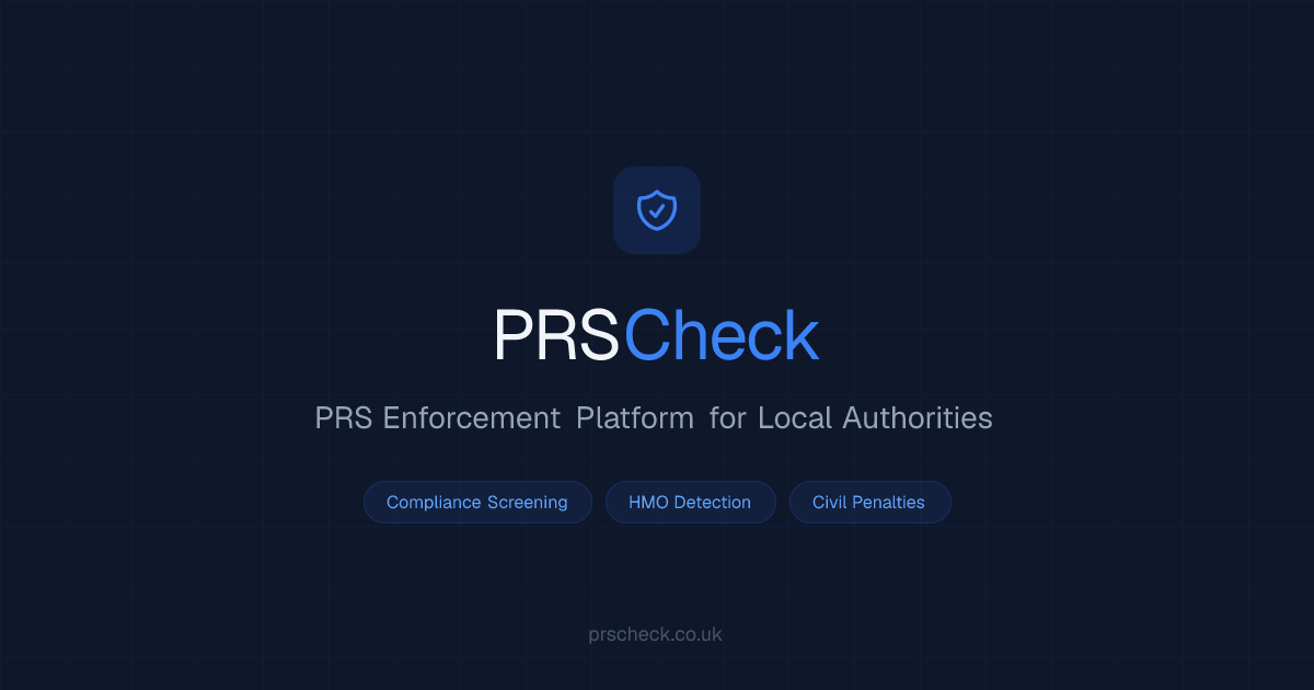 PRSCheck | Do I Need a Landlord Licence? Check Your Postcode